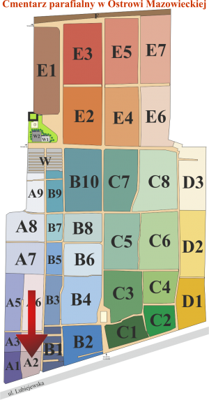 Brak mapy sektorowej