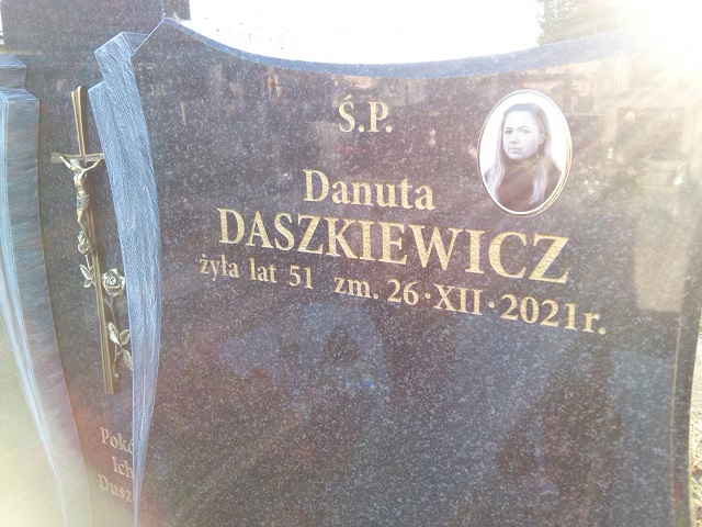 Danuta Daszkiewicz Ostrów Mazowiecka - Grobonet - Wyszukiwarka osób pochowanych