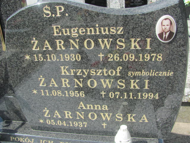 Anna Żarnowska 1937 Ostrów Mazowiecka - Grobonet - Wyszukiwarka osób pochowanych