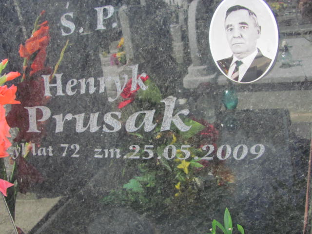Henryk Prusak 1937 Ostrów Mazowiecka - Grobonet - Wyszukiwarka osób pochowanych