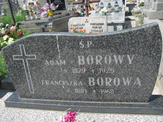 Adam Borowy 1878 Ostrów Mazowiecka - Grobonet - Wyszukiwarka osób pochowanych