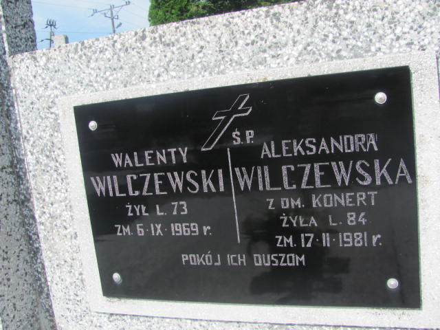 Aleksandra Wilczewska 1897 Ostrów Mazowiecka - Grobonet - Wyszukiwarka osób pochowanych