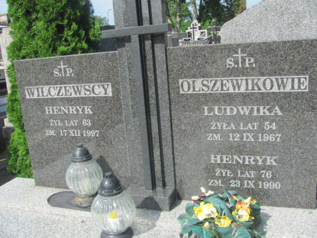 Henryk Wilczewski 1934 Ostrów Mazowiecka - Grobonet - Wyszukiwarka osób pochowanych