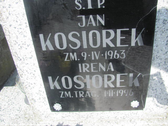 Jan Kosiorek Ostrów Mazowiecka - Grobonet - Wyszukiwarka osób pochowanych