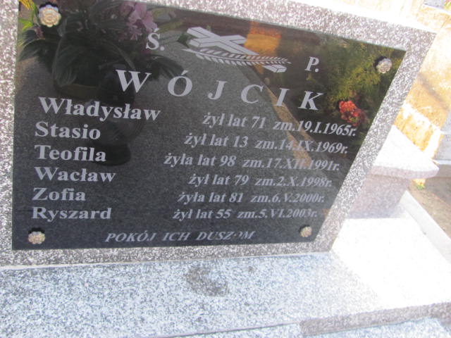 Teofila Wójcik Ostrów Mazowiecka - Grobonet - Wyszukiwarka osób pochowanych