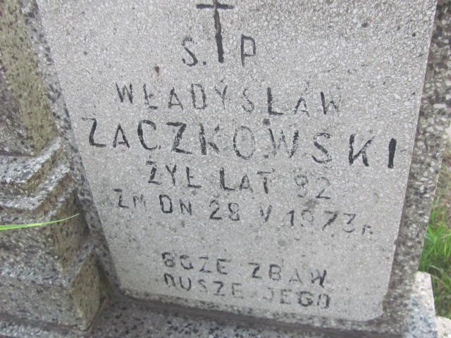 Józefa Zaczkowska 1889 Ostrów Mazowiecka - Grobonet - Wyszukiwarka osób pochowanych