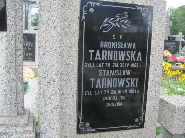 Józef Tarnowski Ostrów Mazowiecka - Grobonet - Wyszukiwarka osób pochowanych