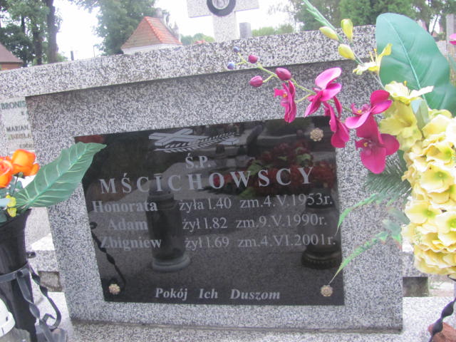 Honorata Mścichowska 1913 Ostrów Mazowiecka - Grobonet - Wyszukiwarka osób pochowanych