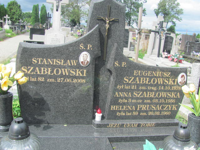 Anna Szabłowska 1956 Ostrów Mazowiecka - Grobonet - Wyszukiwarka osób pochowanych