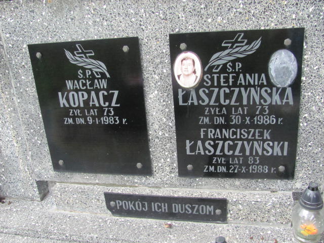 Wacław Kopacz Ostrów Mazowiecka - Grobonet - Wyszukiwarka osób pochowanych