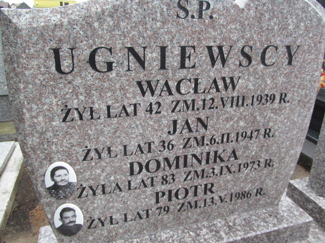Piotr Ugniewski Ostrów Mazowiecka - Grobonet - Wyszukiwarka osób pochowanych