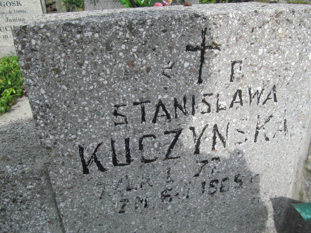 Amelia Kuczyńska Ostrów Mazowiecka - Grobonet - Wyszukiwarka osób pochowanych