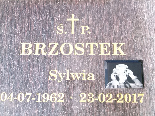 Sylwia Brzostek 1962 Ostrów Mazowiecka - Grobonet - Wyszukiwarka osób pochowanych