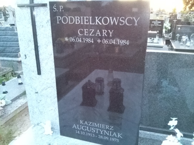 Cezary Podbielkowski 1984 Ostrów Mazowiecka - Grobonet - Wyszukiwarka osób pochowanych