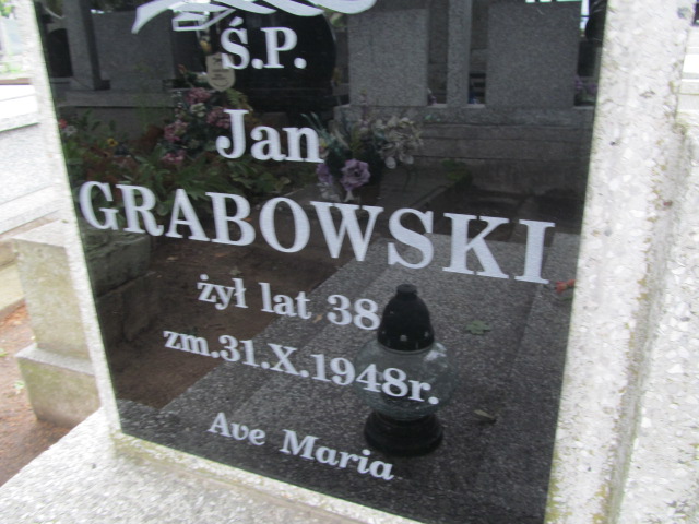 Grób Zofia Grabowska