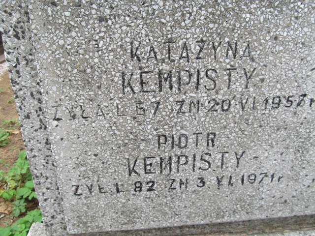 Piotr Kempisty Ostrów Mazowiecka - Grobonet - Wyszukiwarka osób pochowanych