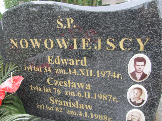 Stanisław Nowowiejski 1905 Ostrów Mazowiecka - Grobonet - Wyszukiwarka osób pochowanych