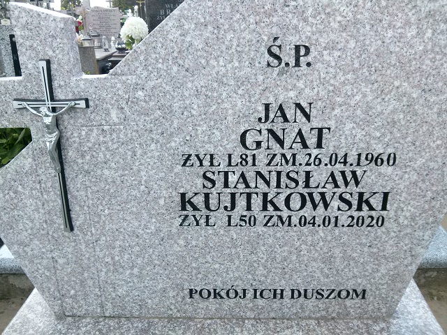 Stanisław Józef Kujtkowski 1969 Ostrów Mazowiecka - Grobonet - Wyszukiwarka osób pochowanych