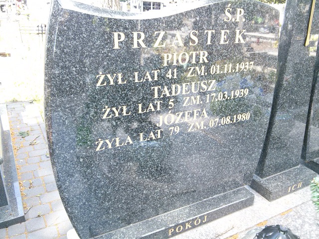 Zofia Czarnecka 1921 Ostrów Mazowiecka - Grobonet - Wyszukiwarka osób pochowanych