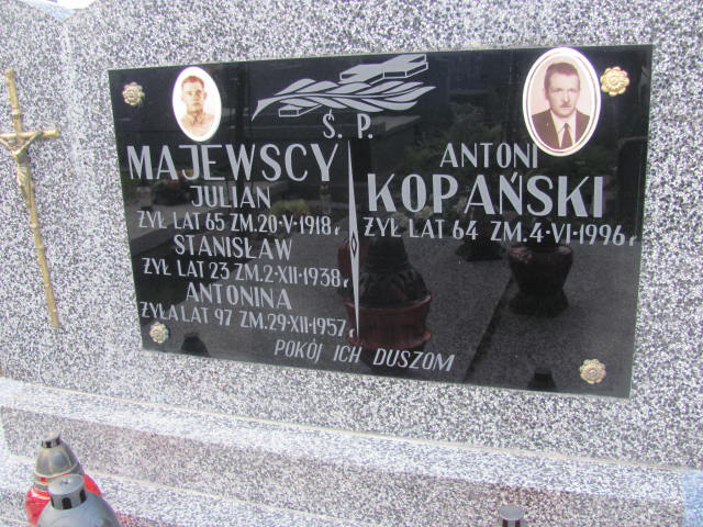 Zbigniew Kopański 1961 Ostrów Mazowiecka - Grobonet - Wyszukiwarka osób pochowanych