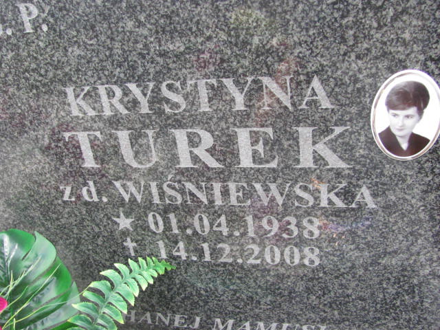Krystyna Turek 1938 Ostrów Mazowiecka - Grobonet - Wyszukiwarka osób pochowanych