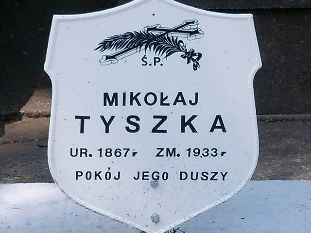 Mikołaj Tyszka 1866 Ostrów Mazowiecka - Grobonet - Wyszukiwarka osób pochowanych
