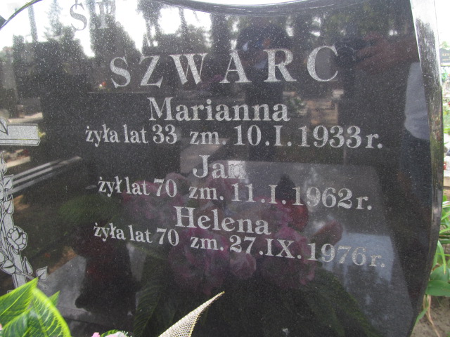 Jan Szwarc Ostrów Mazowiecka - Grobonet - Wyszukiwarka osób pochowanych
