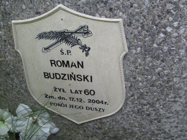 Roman Budziński 1943 Ostrów Mazowiecka - Grobonet - Wyszukiwarka osób pochowanych