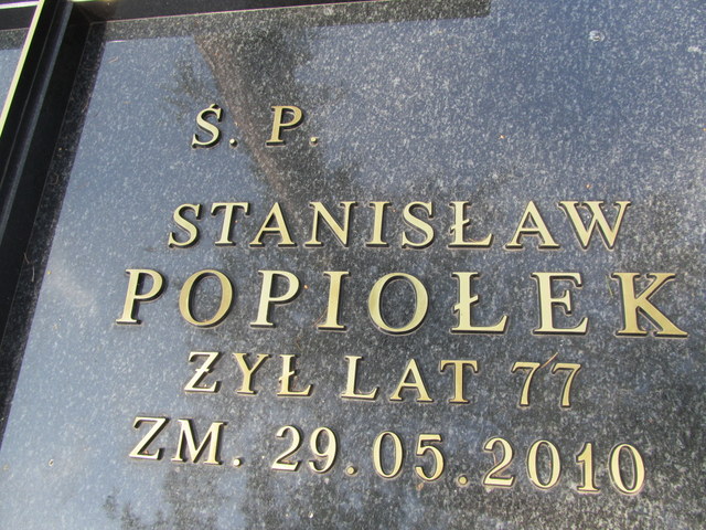 Paweł Popiołek 1965 Ostrów Mazowiecka - Grobonet - Wyszukiwarka osób pochowanych