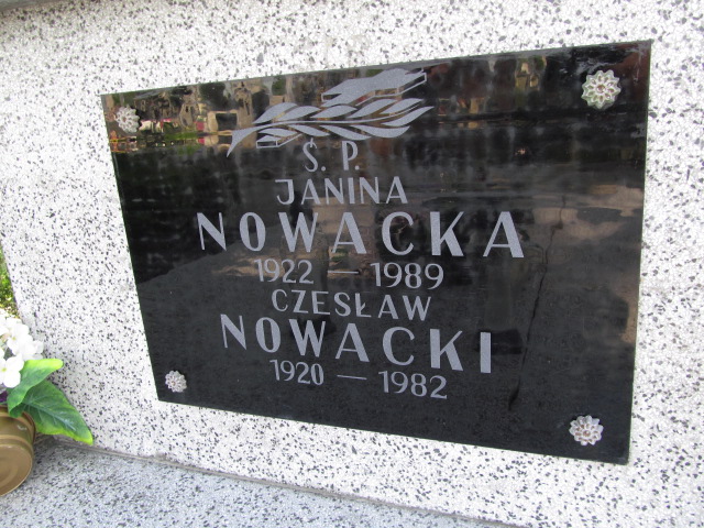 Janina Nowacka 1922 Ostrów Mazowiecka - Grobonet - Wyszukiwarka osób pochowanych