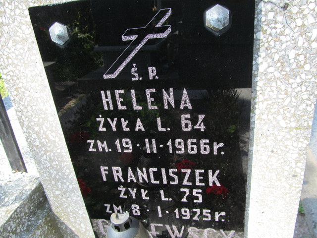 Franciszek Godlewski Ostrów Mazowiecka - Grobonet - Wyszukiwarka osób pochowanych