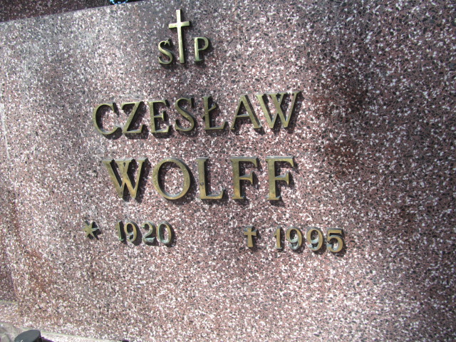 Czesław Wolff 1919 Ostrów Mazowiecka - Grobonet - Wyszukiwarka osób pochowanych