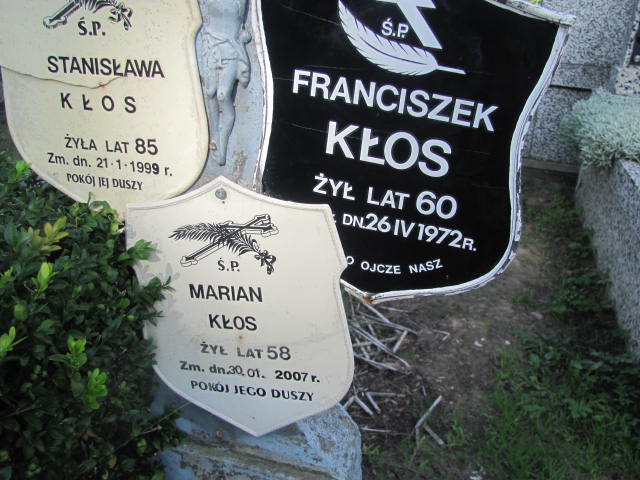 Marian Kłos 1949 Ostrów Mazowiecka - Grobonet - Wyszukiwarka osób pochowanych