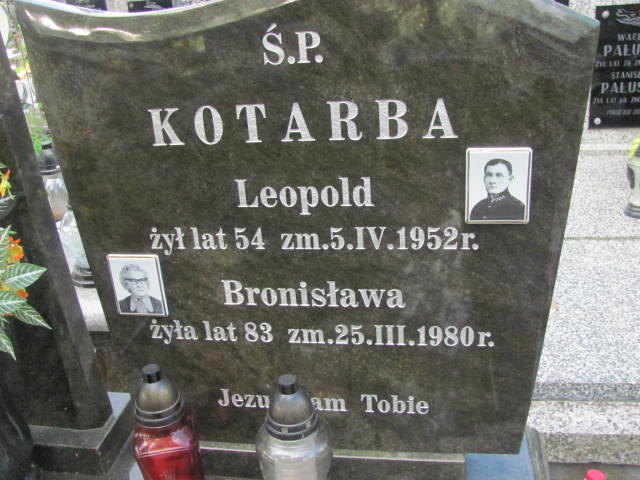 Leopold Kotarba 1897 Ostrów Mazowiecka - Grobonet - Wyszukiwarka osób pochowanych