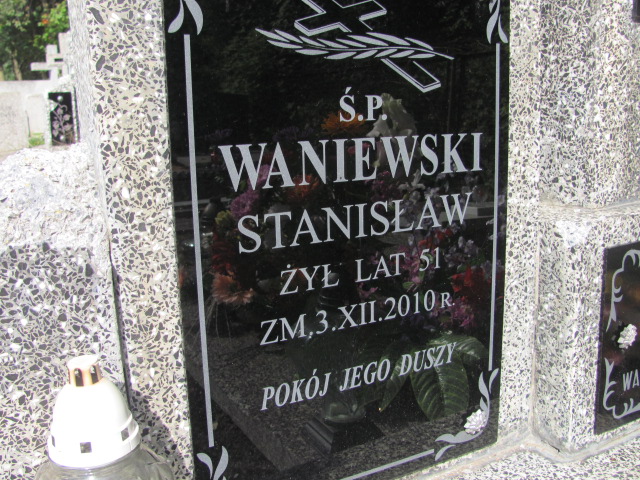 Stefan Waniewski Ostrów Mazowiecka - Grobonet - Wyszukiwarka osób pochowanych