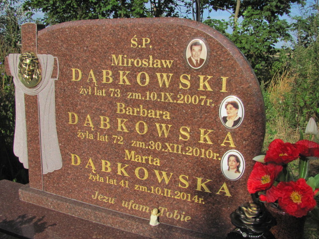 Grób Mirosław Julian Dąbkowski