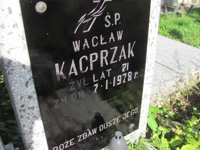 Wacław Kacprzak 1907 Ostrów Mazowiecka - Grobonet - Wyszukiwarka osób pochowanych