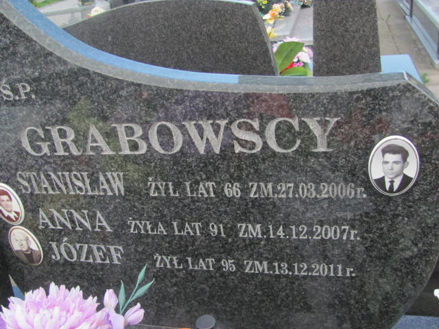 Józef Grabowski 1916 Ostrów Mazowiecka - Grobonet - Wyszukiwarka osób pochowanych