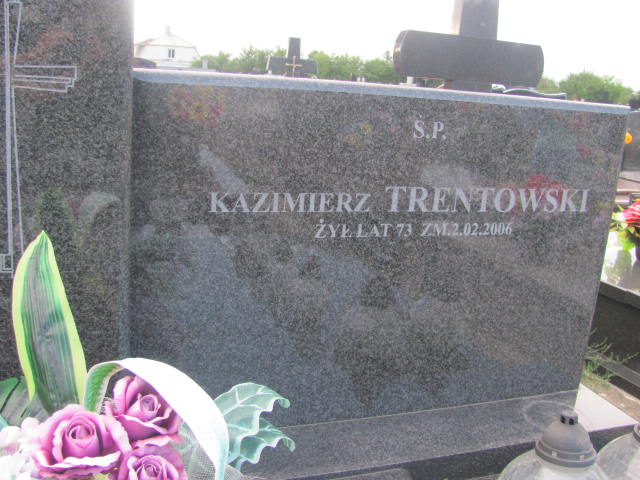 Kazimierz Trentowski 1933 Ostrów Mazowiecka - Grobonet - Wyszukiwarka osób pochowanych