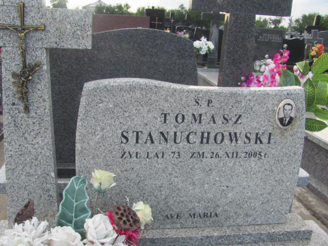 Tomasz Stanuchowski 1932 Ostrów Mazowiecka - Grobonet - Wyszukiwarka osób pochowanych