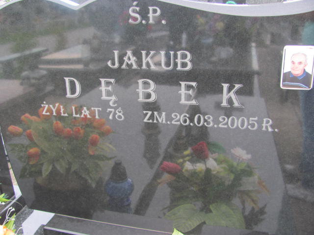 Jakub Dębek 1926 Ostrów Mazowiecka - Grobonet - Wyszukiwarka osób pochowanych