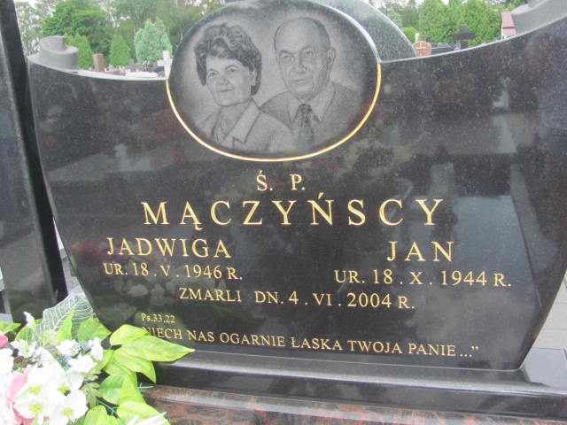 Jadwiga Mączyńska 1946 Ostrów Mazowiecka - Grobonet - Wyszukiwarka osób pochowanych
