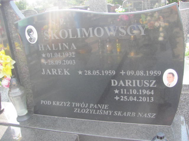 Jarosław Skolimowski 1959 Ostrów Mazowiecka - Grobonet - Wyszukiwarka osób pochowanych