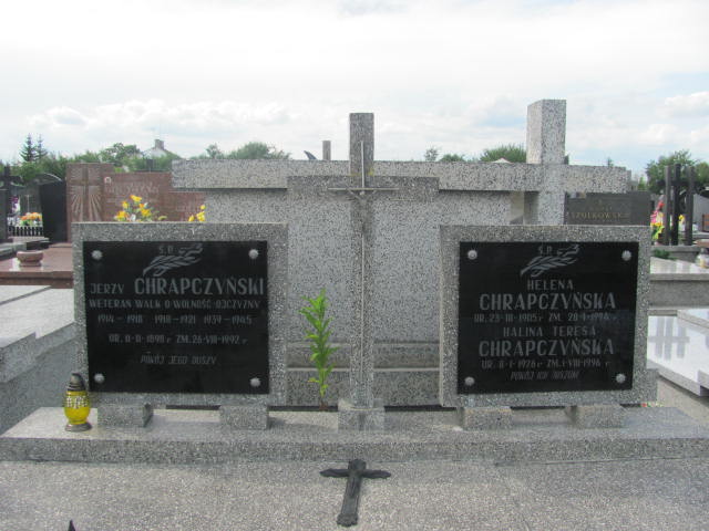 Halina Teresa Chrapczyńska 1926 Ostrów Mazowiecka - Grobonet - Wyszukiwarka osób pochowanych