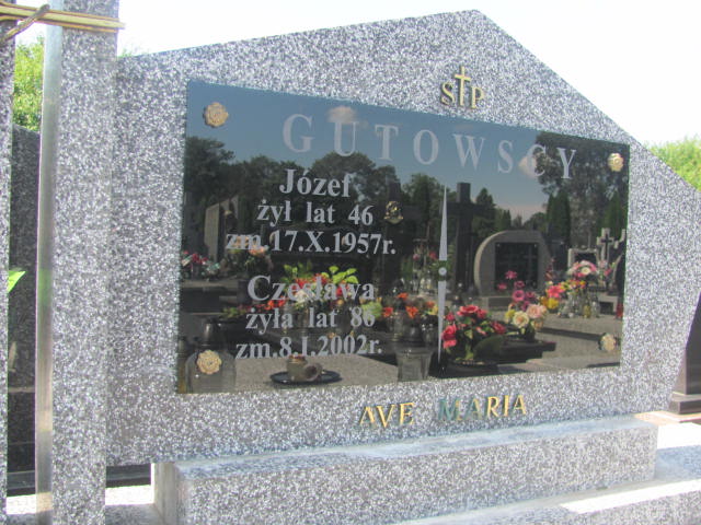 Czesława Gutowska 1916 Ostrów Mazowiecka - Grobonet - Wyszukiwarka osób pochowanych