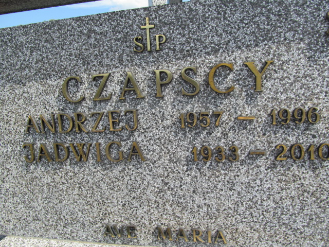 Andrzej Czapski 1956 Ostrów Mazowiecka - Grobonet - Wyszukiwarka osób pochowanych