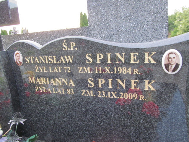 Stanisław Spinek 1912 Ostrów Mazowiecka - Grobonet - Wyszukiwarka osób pochowanych