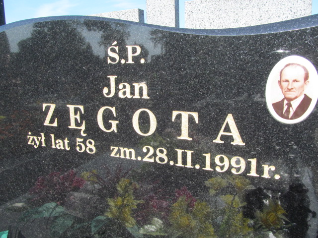 Jan Zęgota 1933 Ostrów Mazowiecka - Grobonet - Wyszukiwarka osób pochowanych