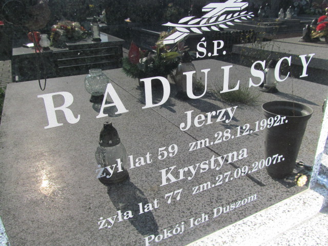 Szczepan Radulski 1957 Ostrów Mazowiecka - Grobonet - Wyszukiwarka osób pochowanych