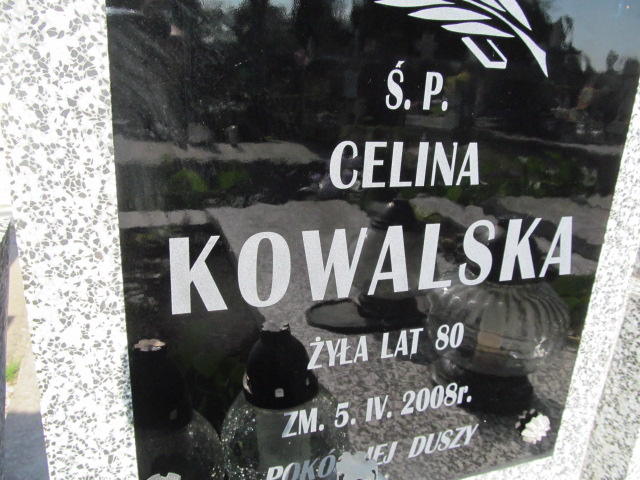 Celina Kowalska 1927 Ostrów Mazowiecka - Grobonet - Wyszukiwarka osób pochowanych